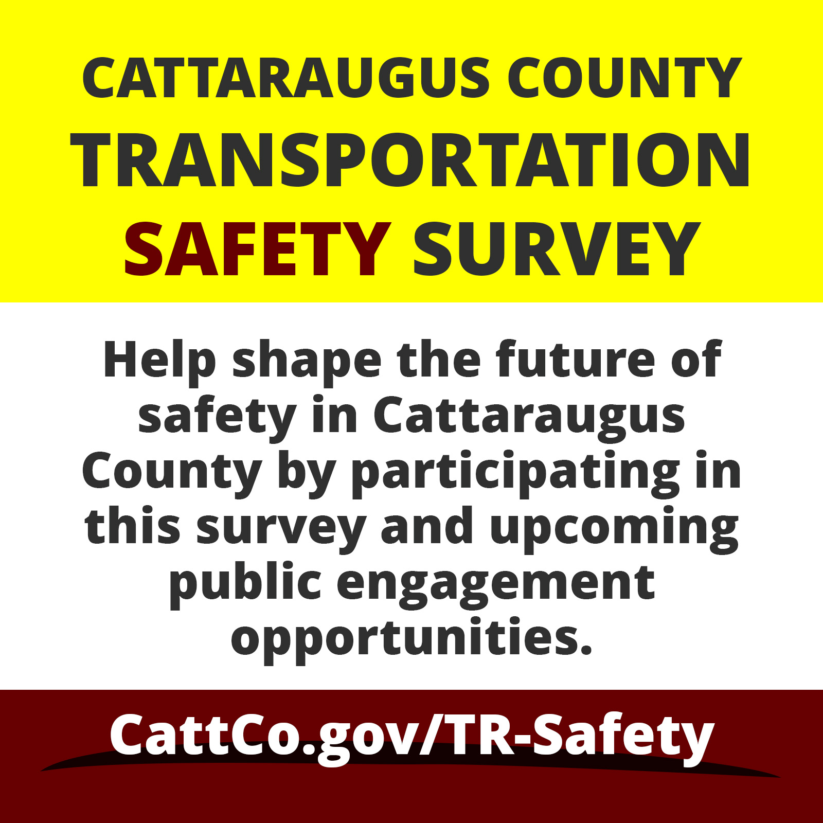 Poster about the survey