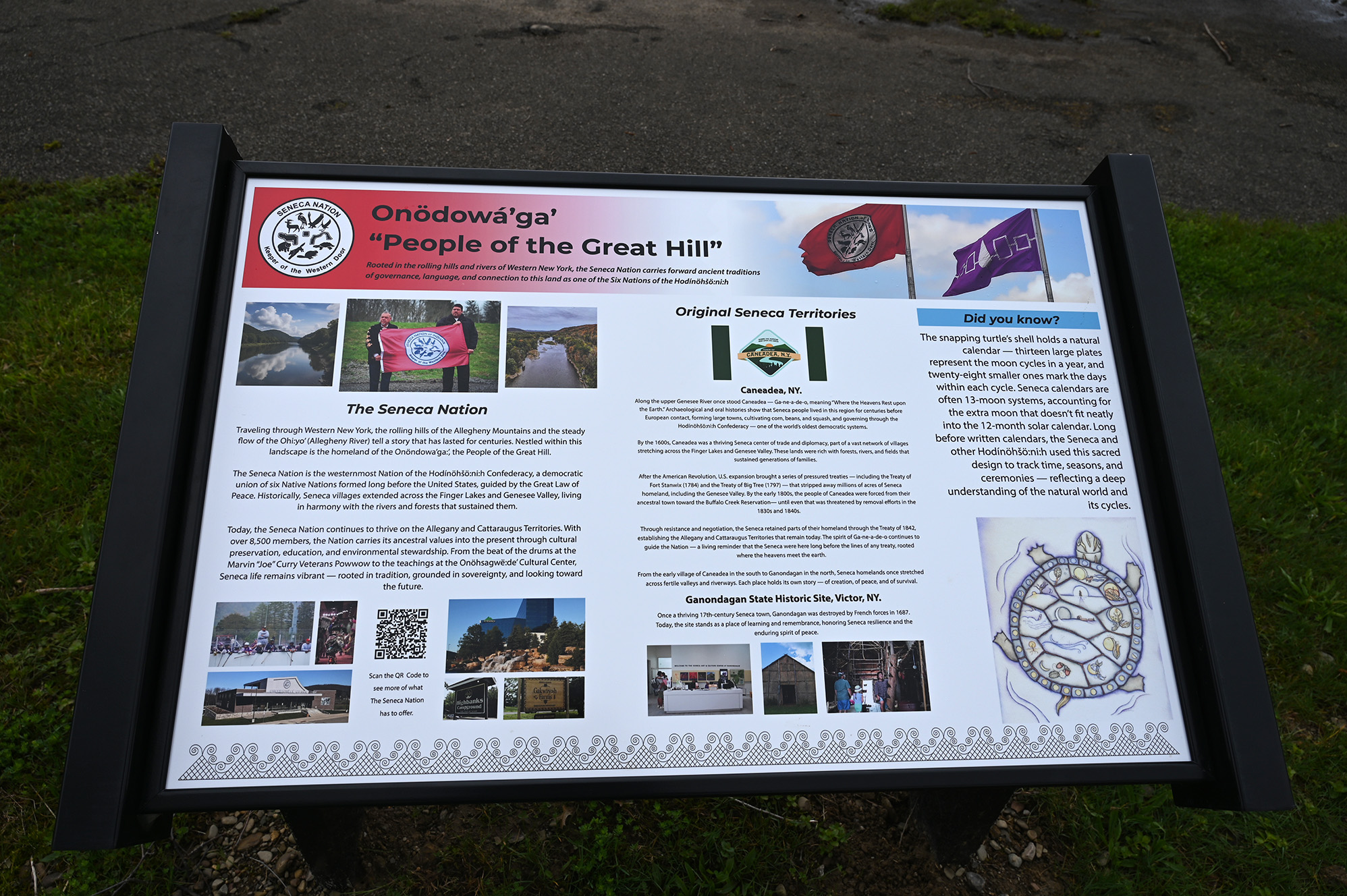 Educational Kiosk for Onodowaga People of the Great Hill