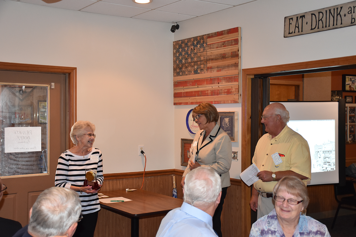 Florence Fuller, Crystal Abers and Mike Zaprowski