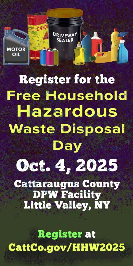 Register for the Free Household Hazardous Waste Disposal Day