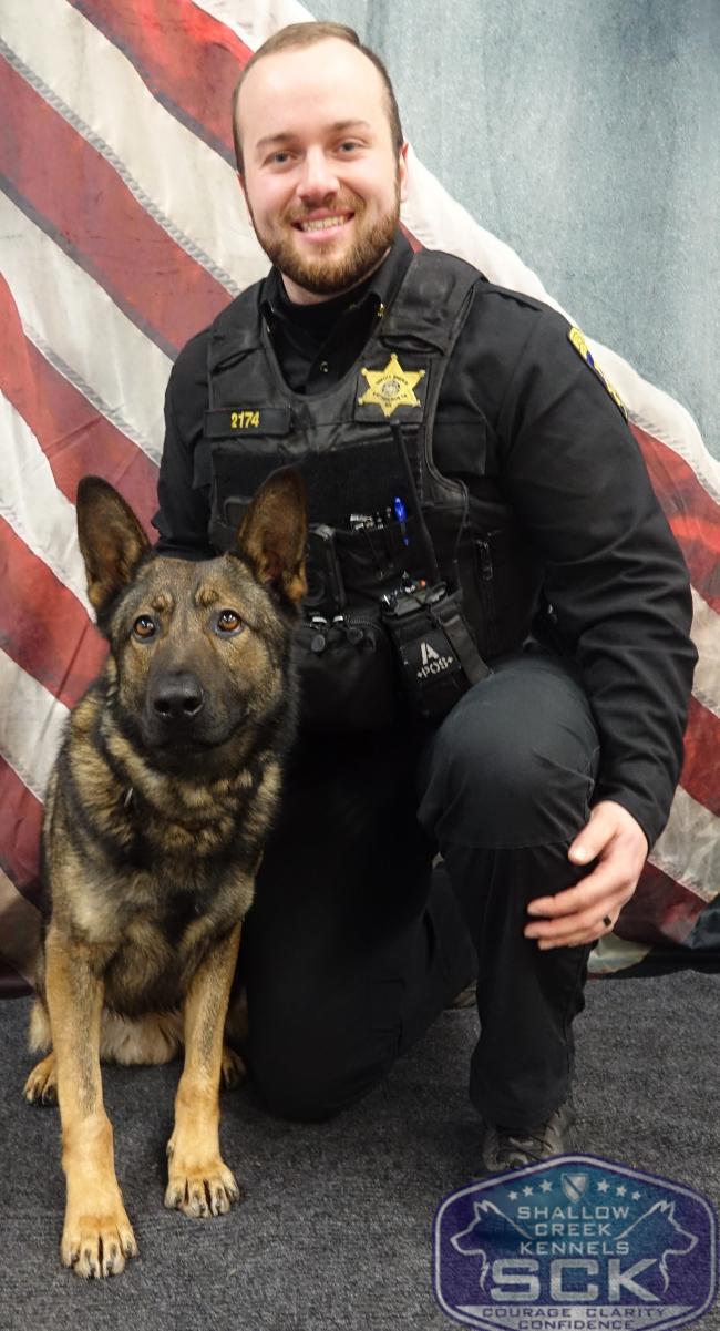 K-9 Cash and Deputy Kehr