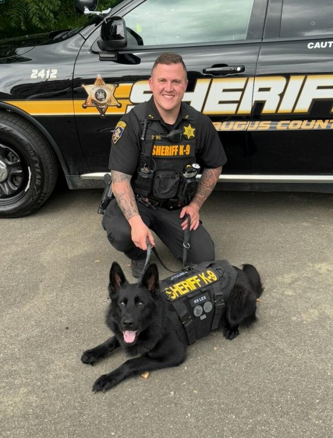 K9 Lex and Deputy Grimm