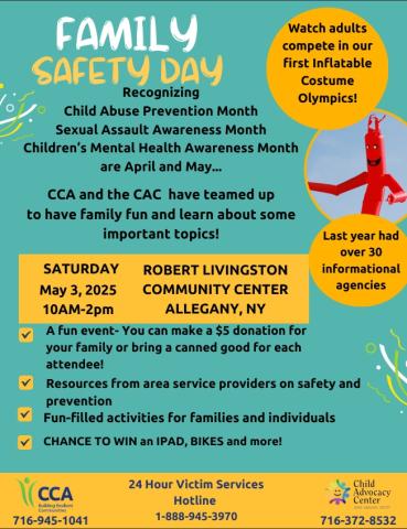 Family Safety Day Flyer