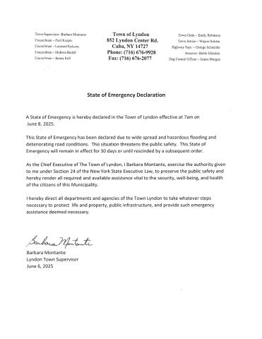 Lyndon State of Emergency