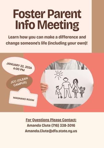 Foster Parent Informational Meeting Flyer