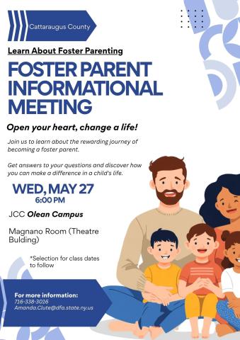 Foster Parent Informational Meeting Flyer