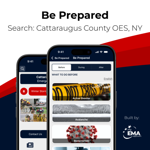 advertisement for emergency services app