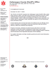 photo of travel advisory